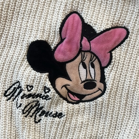 Primark Disney Minnie Mouse Chunky Knit Sweater Size 24-36m - Picture 2 of 4